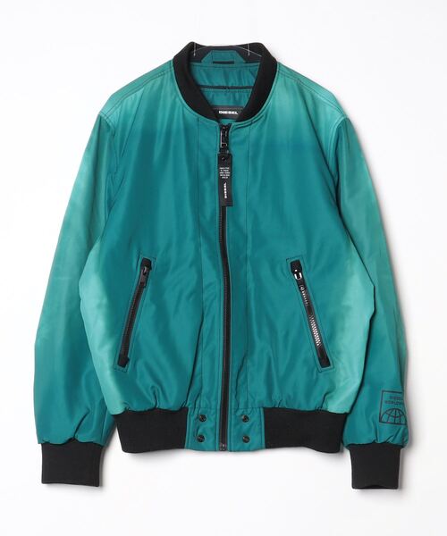DIESEL（ディーゼル） ジャケット LARGE グリーン メンズ : ZOZOTOWN