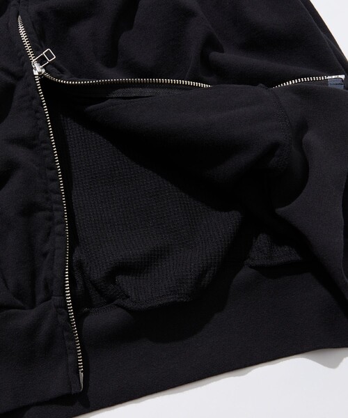 今日のみ値下げ中 CAHLUMN フルジップ パーカー CAHLUMN/カウラム Heavy Weight Jersey Thermal Lined Zip Hoodie