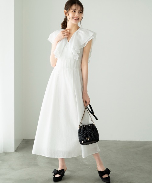 「MISCH MASCH」 ノースリーブワンピース S ブラック レディース_画像2