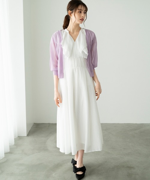 「MISCH MASCH」 ノースリーブワンピース S ブラック レディース_画像5