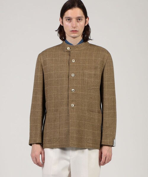 Caruso（カルーゾ） ブルゾン アウター 「別注」CARUSO シルクリネン