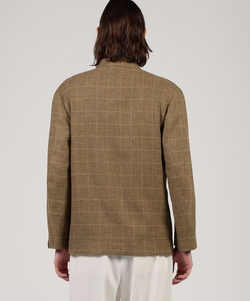 Caruso（カルーゾ） ブルゾン アウター 「別注」CARUSO シルクリネン