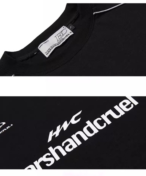 「HARSH AND CRUEL」 半袖Tシャツ L ブラック メンズ_画像9