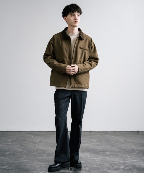 「Rocky Monroe」 ブルゾン M キャメル メンズ_画像8