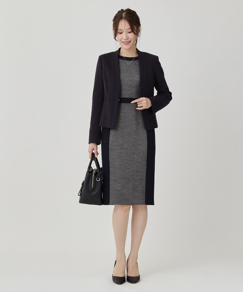 COUP DE CHANCE（クードシャンス） ワンピース 「日本製／ラメ混