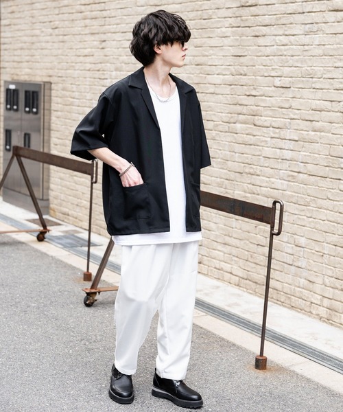 「Rocky Monroe」 セットアップ L ホワイト メンズ_画像2