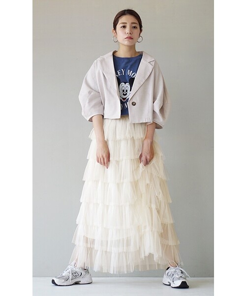 「e-zakkamania stores」 「HUNCH」ジャケット フリー アイボリー レディース_画像5