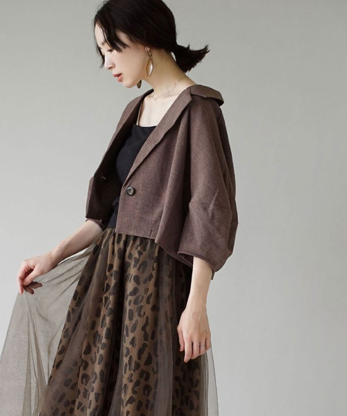 「e-zakkamania stores」 「HUNCH」ジャケット フリー アイボリー レディース_画像9