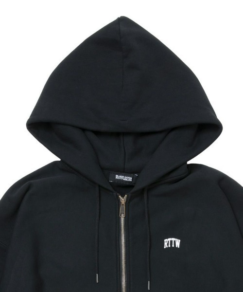 スタイライズ（STYLISE）/【ROTTWEILER】R9 LOGO ZIP PARKA ブラック [RW25A0512] STYLISE パーカー 「ROTTWEILER」R9 LOGO ZIP PARKA / ブラック