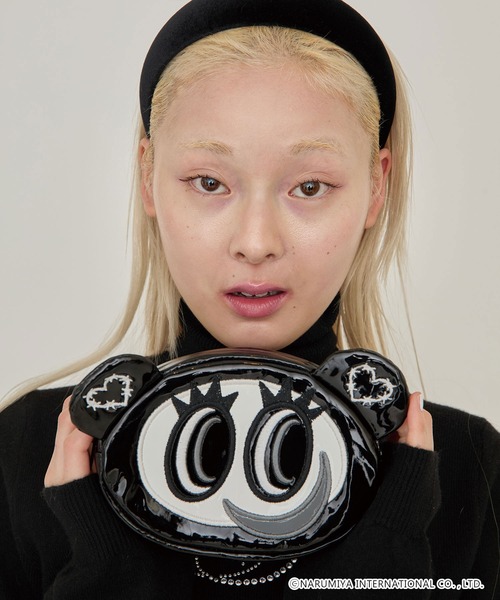 Heart Tattoo ポーチ ナカムラくんコラボモノトーンエナメルポーチ