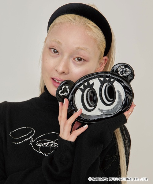 Heart Tattoo ポーチ ナカムラくんコラボモノトーンエナメルポーチ