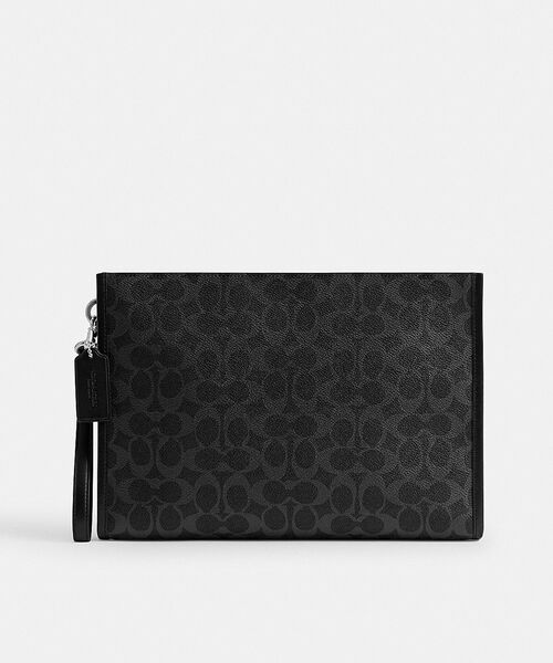 COACH（コーチ） ポーチ チャーター ポーチ・シグネチャー キャンバス