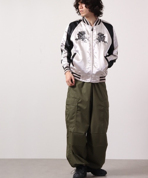 Ace（エース） スカジャン LL シルバー メンズ : ZOZOTOWN Yahoo!店