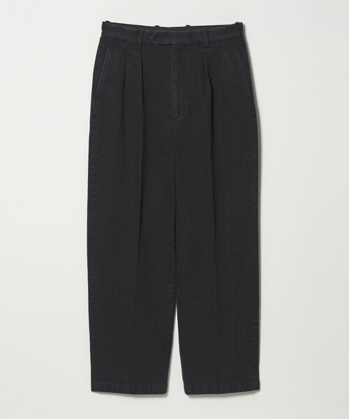 StevenAlanウール ヘリンボーン インツープリーツ ドレス トラウザーズ Steven Alan（スティーブンアラン）の「＜Steven Alan＞ ウール