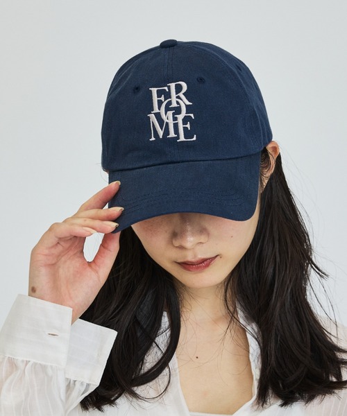 新品未使用　MOTHER ネイビー M刺繍 キャップ abahouse mavie（アバハウスマヴィ） キャップ 帽子 「別注カラー登場