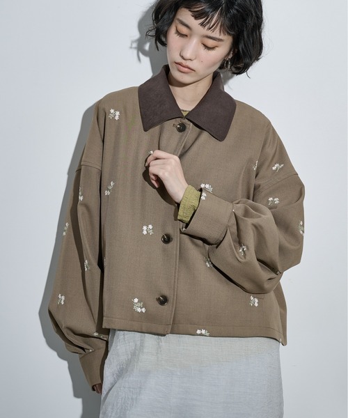 専用ページ、Y's ひらり袖シャツジャケット Aunely】すぐサラ リネンタッチ ひんやり 半袖 シャツジャケット