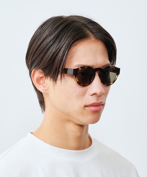 Jugaad14 サングラス 「jugaad14」HARBOR CLEAR tortoise black メンズ