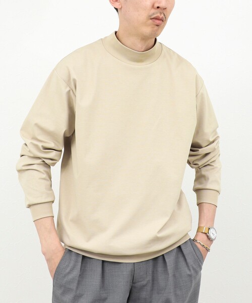 NOLLEY'S（ノーリーズ） tシャツ モックネックロンT 26SS メンズ