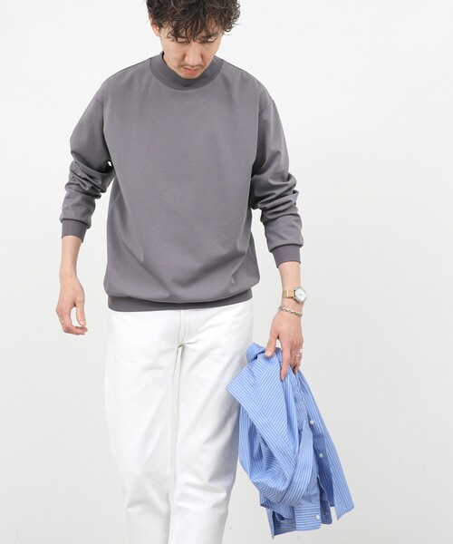 NOLLEY'S（ノーリーズ） tシャツ モックネック 長袖Tシャツ ロンT