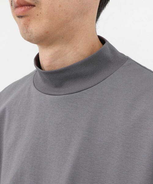 NOLLEY'S（ノーリーズ） tシャツ モックネックロンT 26SS メンズ