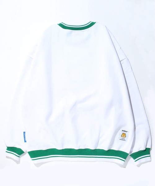 「SEQUENZ」 スウェットカットソー X-LARGE ブラック メンズ_画像7