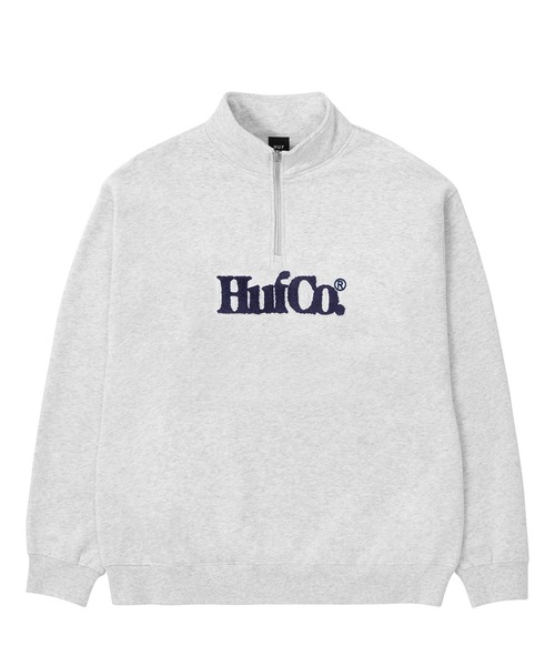 HUF（ハフ） スウェットカットソー X-LARGE アッシュグレー メンズ