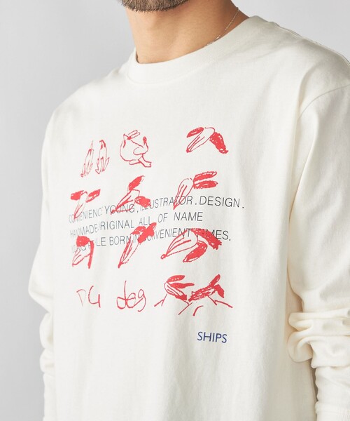 SHIPS（シップス） tシャツ 「WEB限定/SHIPS別注」CONVENIENCEYOUNG