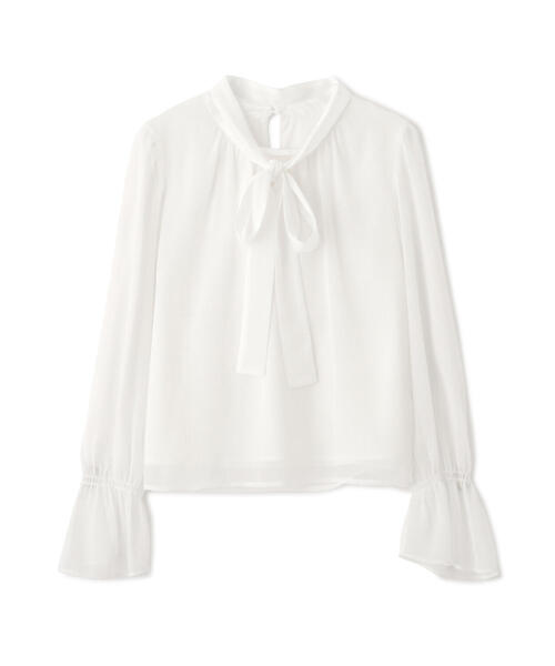 「PROPORTION BODY DRESSING」 長袖ブラウス SMALL ベージュ レディース_画像2