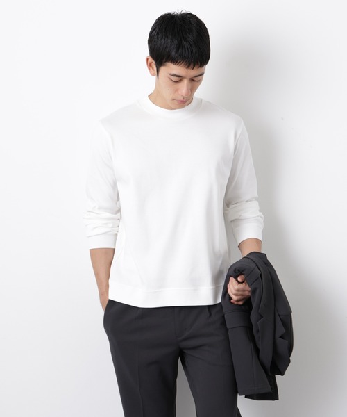 NANO universe（ナノ・ユニバース） tシャツ 「FORMAL JERSEY」モック