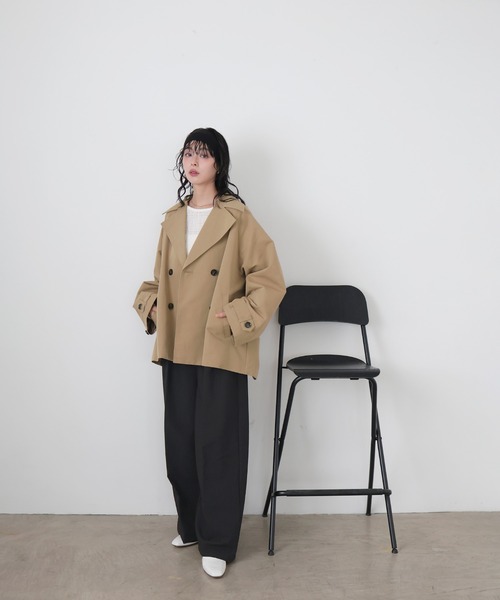 LIAN（リアン） トレンチコート コート ハーフトレンチコート
