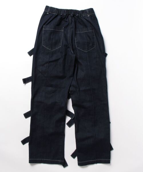 「merry jenny」 デニムパンツ FREE ブラック レディース_画像2