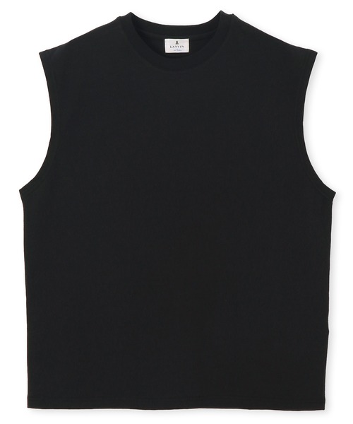 LANVIN en Bleu tシャツ 8オンス ノースリーブ Tシャツ メンズ