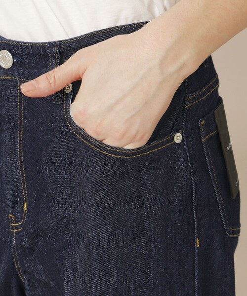 ジーンズ デニム デニムパンツ 「eclat5月号掲載」コットンポリエステルレーヨンデニムパンツ レディース_10