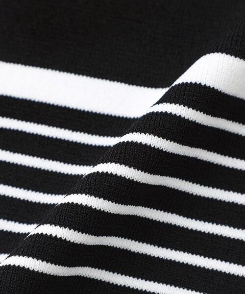 「TO BE CHIC」 ニットワンピース 40 ブラック レディースの画像