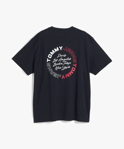 TOMMY JEANS（トミー・ジーンズ） tシャツ サインサークルリラックス
