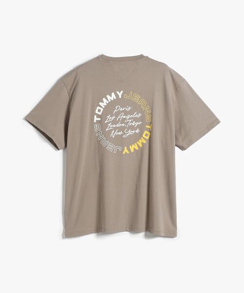 TOMMY JEANS（トミー・ジーンズ） tシャツ サインサークルリラックス
