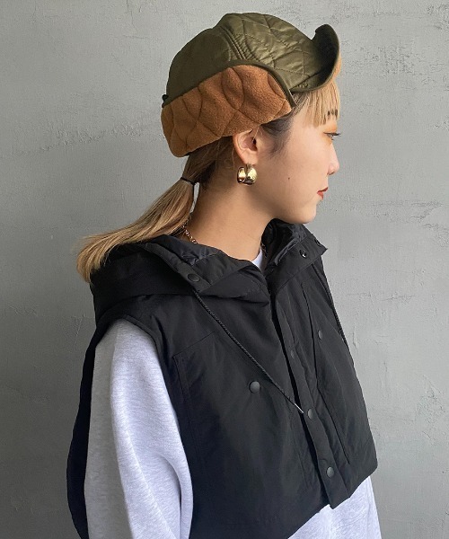 「halo commodity」 キャップ F オリーブ レディース_画像5