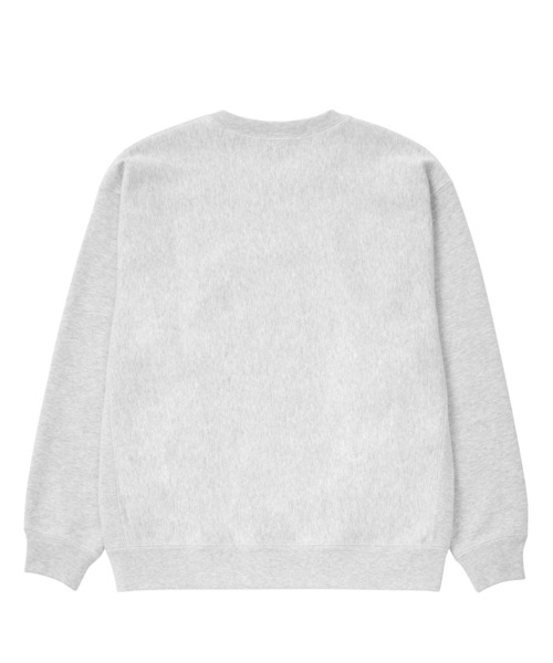 「HUF」 スウェットカットソー LARGE アッシュグレー メンズ