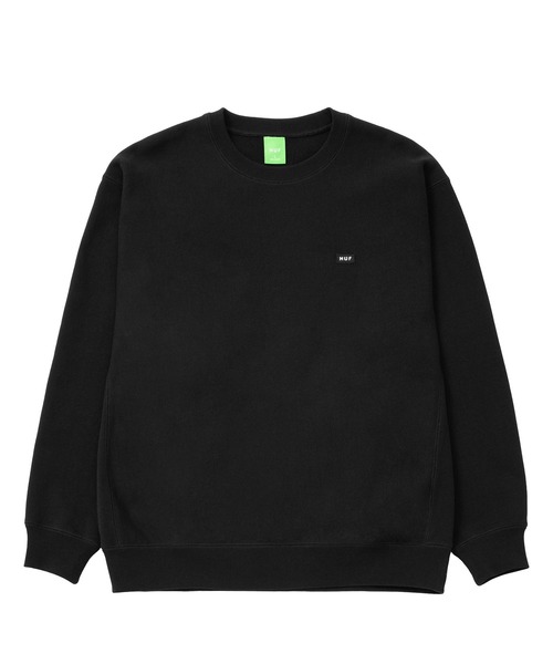 「HUF」 スウェットカットソー LARGE アッシュグレー メンズ