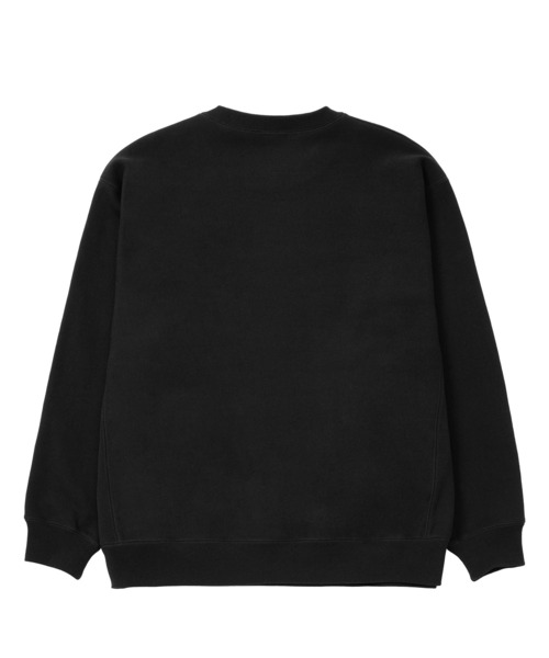 「HUF」 スウェットカットソー LARGE アッシュグレー メンズ