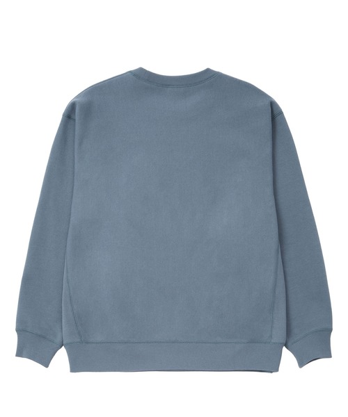 「HUF」 スウェットカットソー LARGE アッシュグレー メンズ