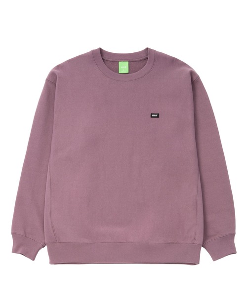 「HUF」 スウェットカットソー LARGE アッシュグレー メンズ