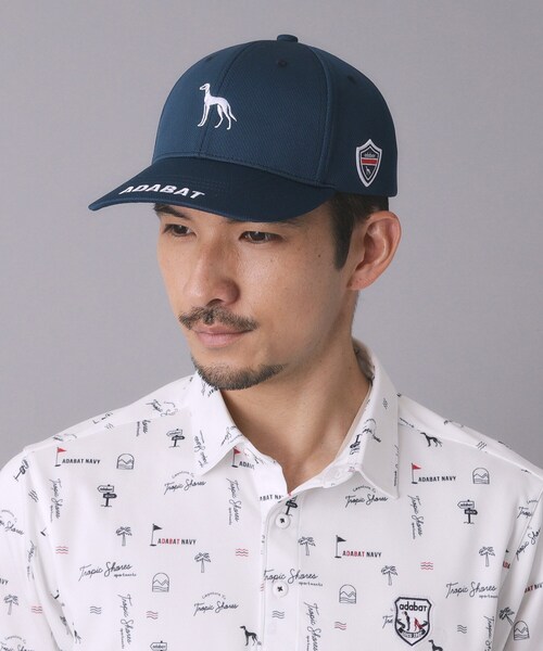 adabat（アダバット） キャップ 帽子 日よけ 「ADABAT NAVY」COOL CORE