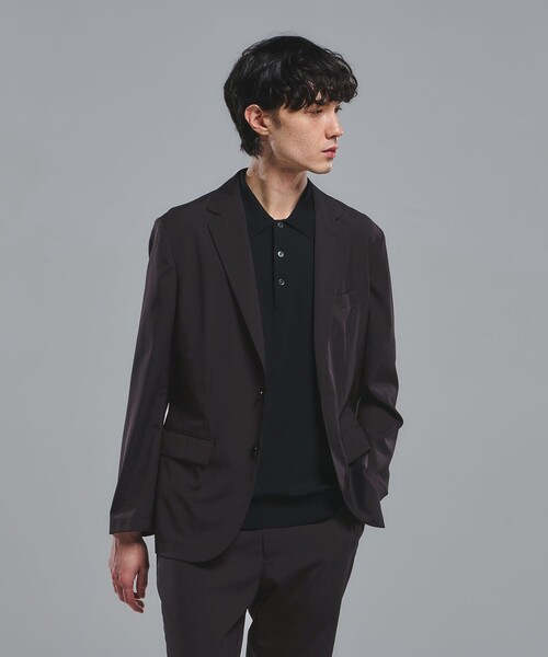 美品 近年 グリーンレーベルリラクシング TWウォッシャブルトロ セットアップ green label relaxing（グリーンレーベルリラクシング） ジャケット