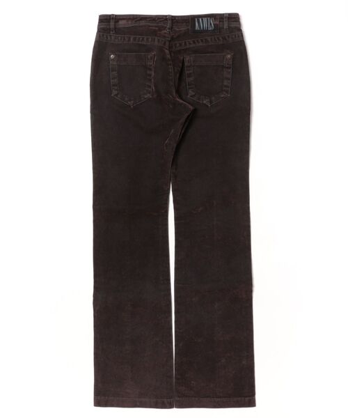 パンツ FLOCK DENIM TROUSERS AW25-FDTR0DARK レディースの画像