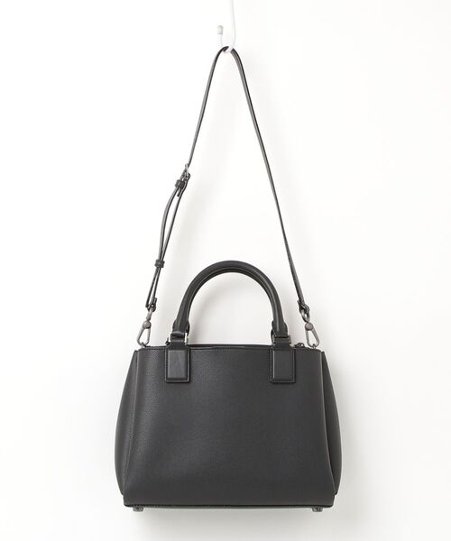 「CHARLES \u0026 KEITH」 2WAYバッグ L ブラック レディースの画像