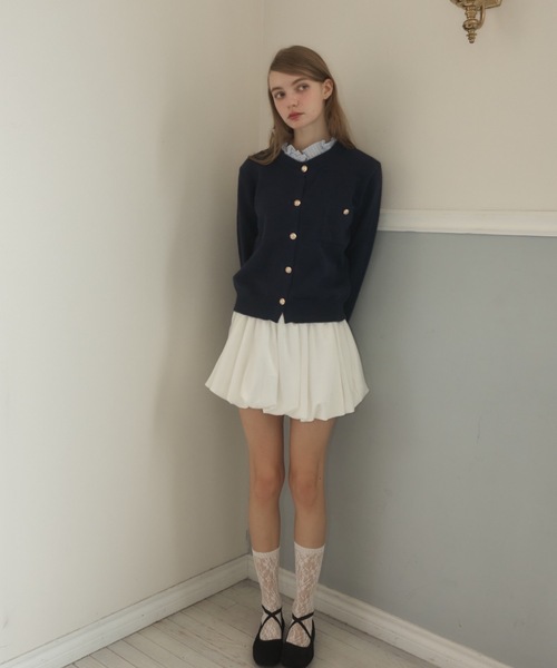 「Birthday room」 ニットカーディガン FREE グレー レディース_画像5