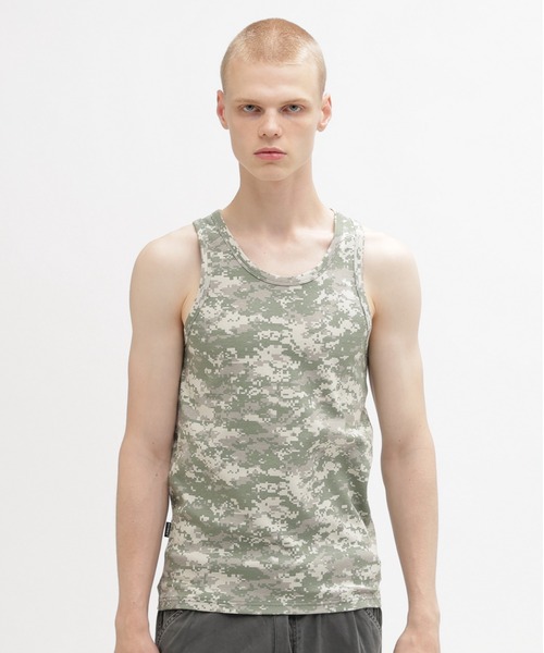 AVIREX（アヴィレックス） タンクトップ 「DAILY/デイリー」CAMO WIDE