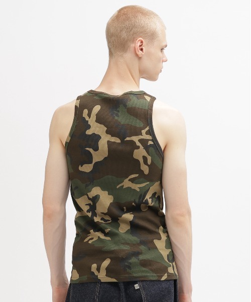 AVIREX（アヴィレックス） タンクトップ 「DAILY/デイリー」CAMO WIDE