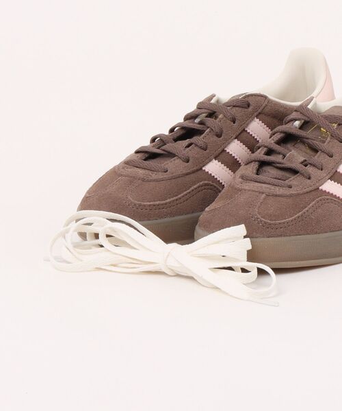 アディダス ガゼル インドア W ベージュ ブラウン ガム スエード 24.5 adidas（アディダス） スニーカー GAZELLE INDOOR W ガゼル インドア W